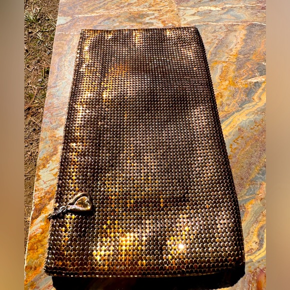 Whiting and Davis bronze clutch